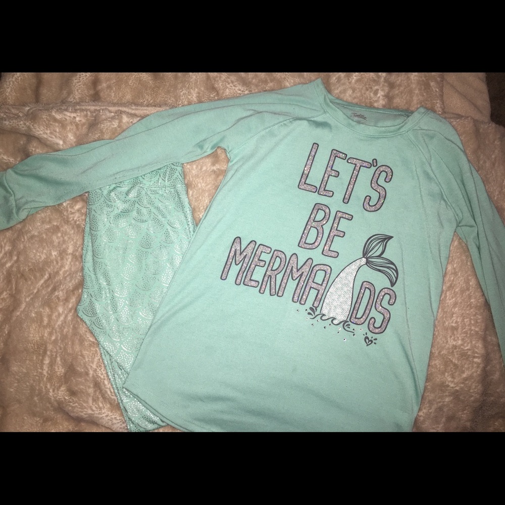 Justice Mermaid Pajamas 🧜🏼‍♀️